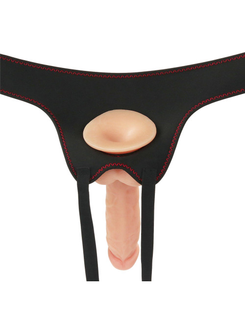 Lovetoy Zestaw Strapon z Wibracją Easy Strap-On Set 7.5 cala