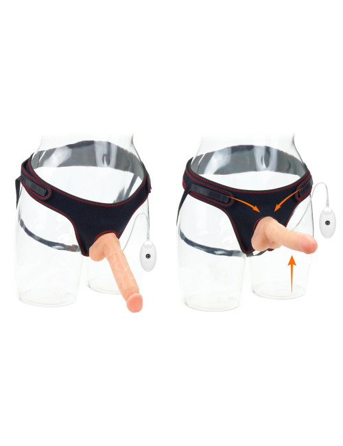 Lovetoy Zestaw Strapon z Wibracją Easy Strap-On Set 7.5 cala