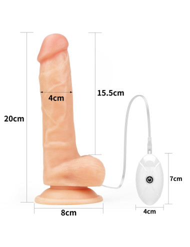 Vibrating Easy Strapon Set 7.5''