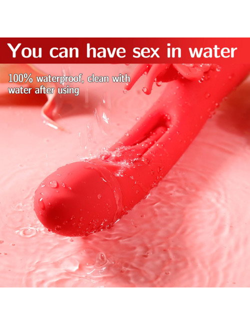 Butterfuly Dual Flicking Vibrator - Wibrator Motylek, Zabawki i Stymulatory