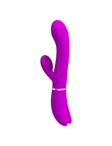 PRETTY LOVE - Clitoris Vibrator, 12 vibration functions Memory function 4 licking settings