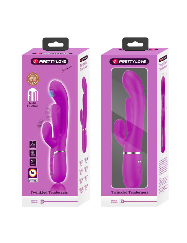 PRETTY LOVE - Shonia Purple, Twinkled Tenderness, 7 thumping functions 7 vibration functions