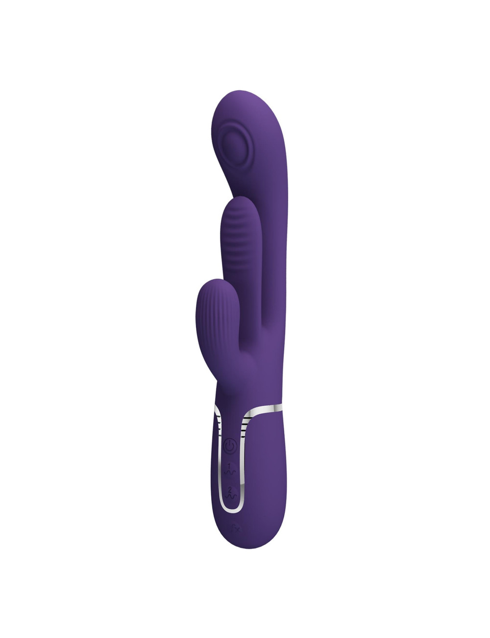 PRETTY LOVE Shonia Dark Purple - Króliczek Wibrator z 7 Funkcjami Pulsacji i Wibracji