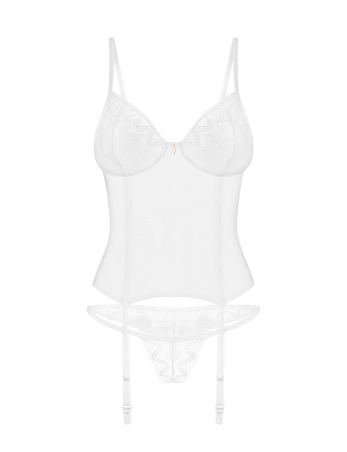 Obsessive Alissium Gorset i Stringi XL/2XL
