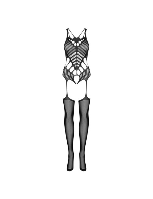 Obsessive Bodystocking G139 - Czarne uwodzicielskie body S/M/L