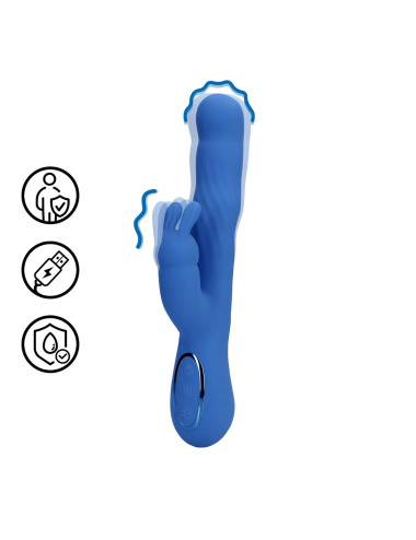 Wiggle Rabbit Vibrator - Jetset Blue