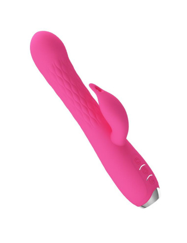 Pretty Love Molly Pink Wibrator Króliczek – Zabawki, Wibratory, Króliczki, Silikon, 12 prędkości, obrotowy wał