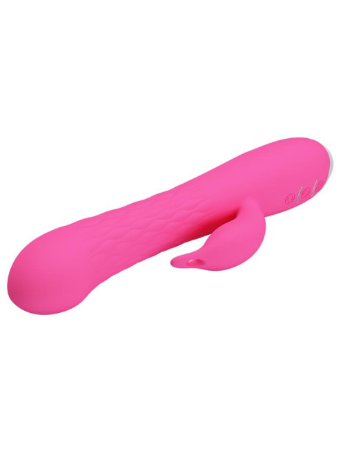 Pretty Love Molly Pink Wibrator Króliczek – Zabawki, Wibratory, Króliczki, Silikon, 12 prędkości, obrotowy wał