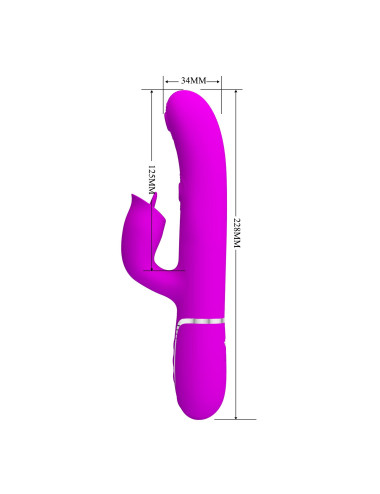 PRETTY LOVE - Gigi Purple, 7 thumping functions 7 licking modes