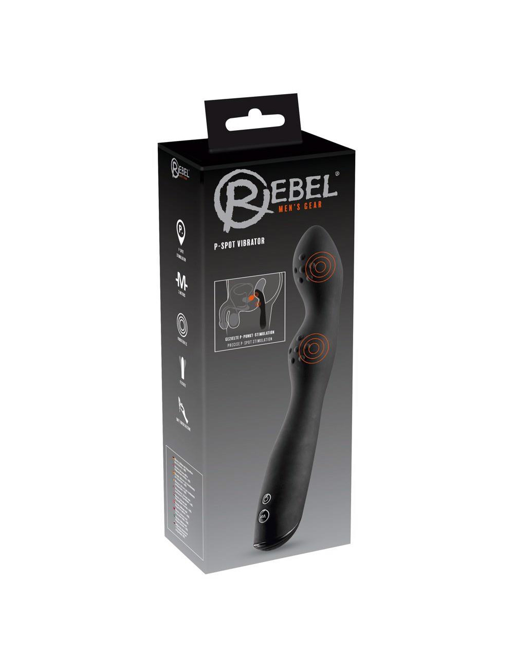 Rebel P-Spot Vibrator Erityczny Wibrator Prostaty