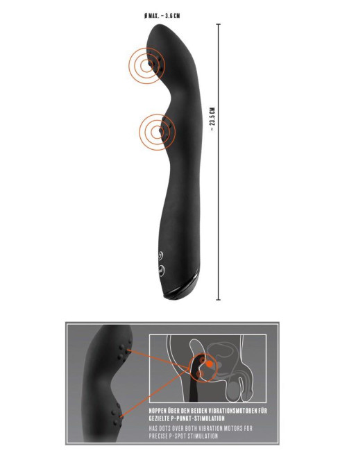 Rebel P-Spot Vibrator Erityczny Wibrator Prostaty