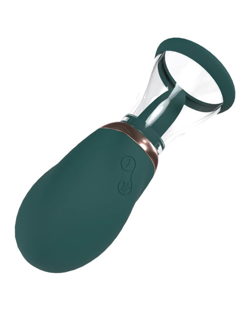 Boost - Rechargeable Vulva and Breast Pump - Forest Green