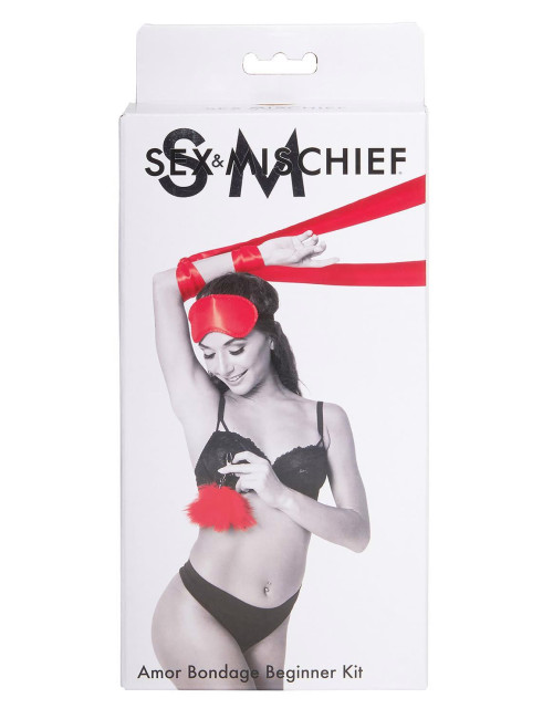 SPORTSHEETS SM AMOR BONDAGE BEGINNER KIT