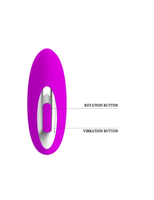 PRETTY LOVE - PROSTATE MASSAGER, USB 3 rot  12 vibr. USB