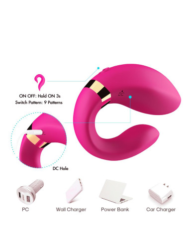 Crescent light pink