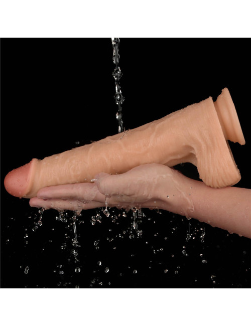 Power Basics Cock – 11-calowy Realistyczny Wibrator, 10 Trybów, Wodoodporny, Zabawki Eroticzne