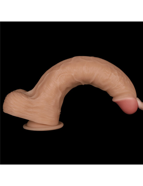 Power Basics Cock – 11-calowy Realistyczny Wibrator, 10 Trybów, Wodoodporny, Zabawki Eroticzne