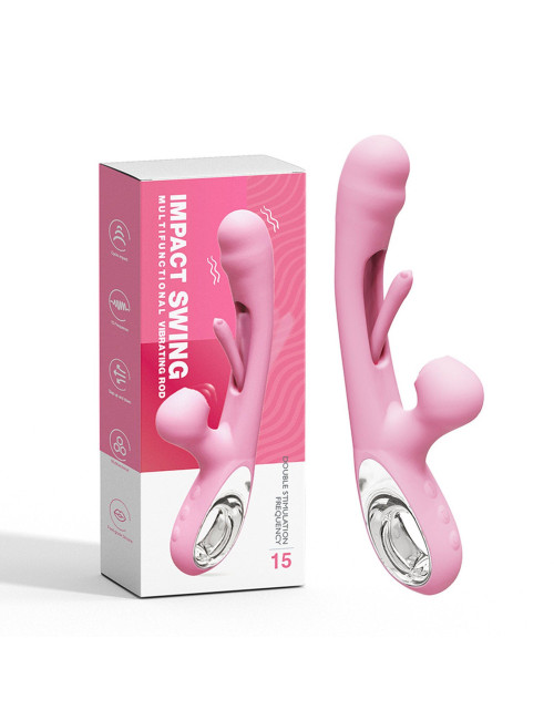 Corse USB - Wibrator 36 trybów wibracji i tappingu - silikon ABS stymulator