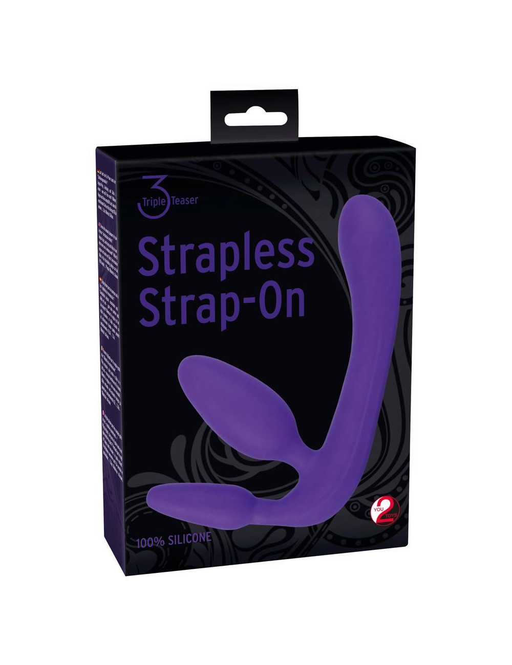 Strapless Strap-On Bez Wibracji – silikonowy zestaw do zabaw erotycznych