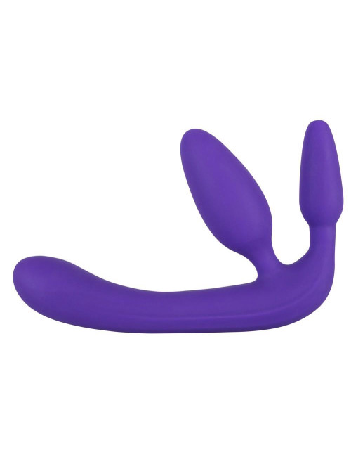 Strapless Strap-On Bez Wibracji – silikonowy zestaw do zabaw erotycznych