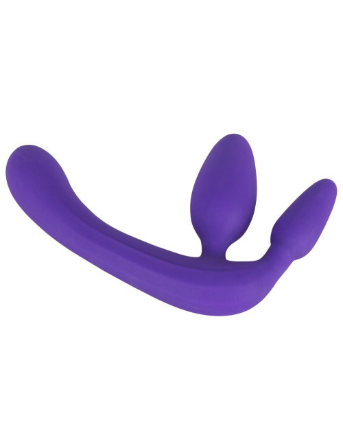 Strapless Strap-On Bez Wibracji – silikonowy zestaw do zabaw erotycznych