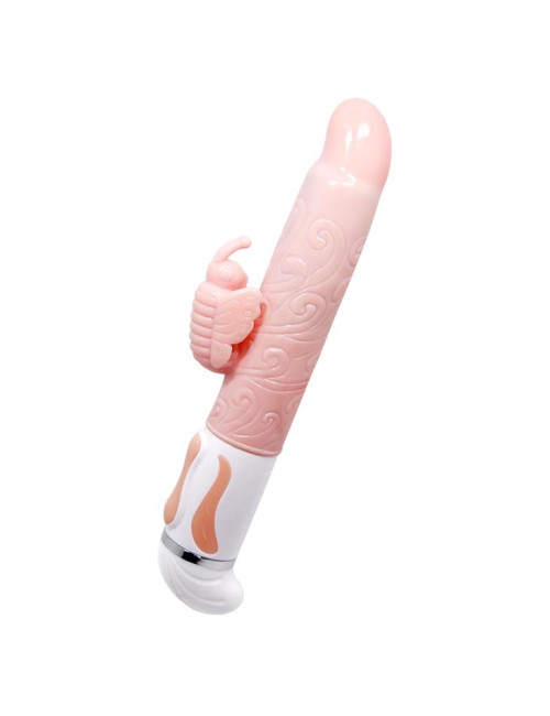Wibrator króliczek Baile Hot Butterfly z funkcją grzania