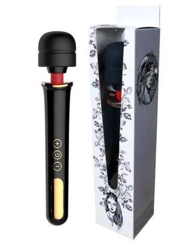 Stymulator-Massager Super Powerful USB Black 10 Function