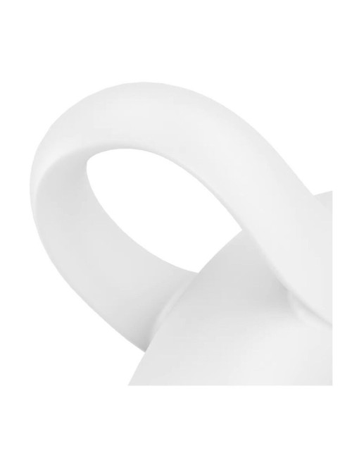 Bold Lover White – wibrator na palec, nakładka na palce, zabawki erotyczne, silikon medyczny, IPX7