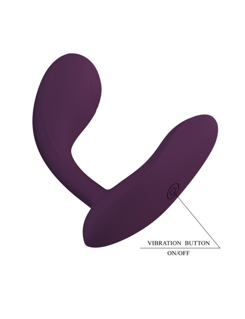 PRETTY LOVE Baird Purple – Wibrator z Aplikacją, Zabawki Wibratory 12 Trybów Wibracji