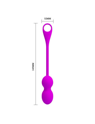 PRETTY LOVE - ELVIRA Purple- Kegel balls