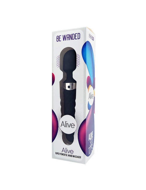 Stymulator BE WANDED Black - Zabawki, Wibratory, Masażery - Bezprzewodowy Mini Masażer Wandowy