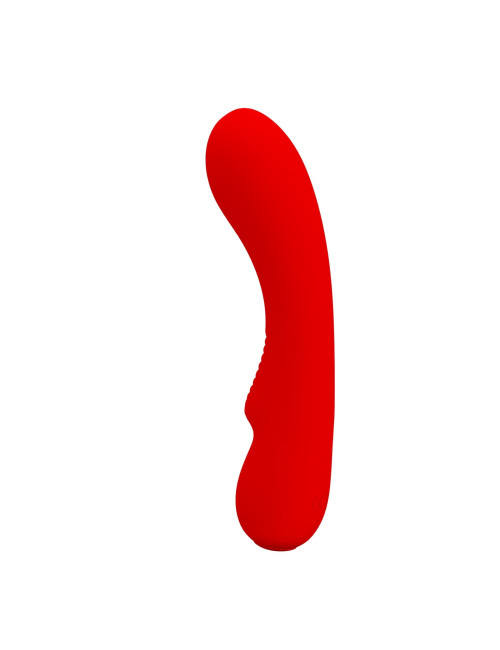 PRETTY LOVE Matt Red Wibrator Punkt G z 12 funkcji wibracji i pamięcią