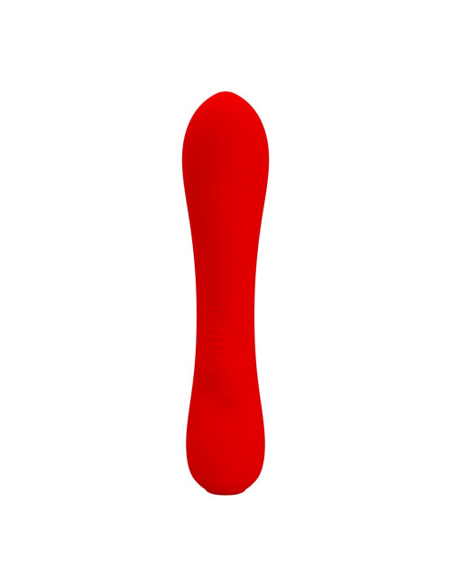 PRETTY LOVE Matt Red Wibrator Punkt G z 12 funkcji wibracji i pamięcią