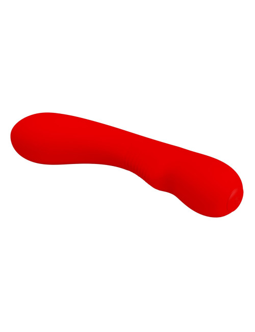 PRETTY LOVE Matt Red Wibrator Punkt G z 12 funkcji wibracji i pamięcią