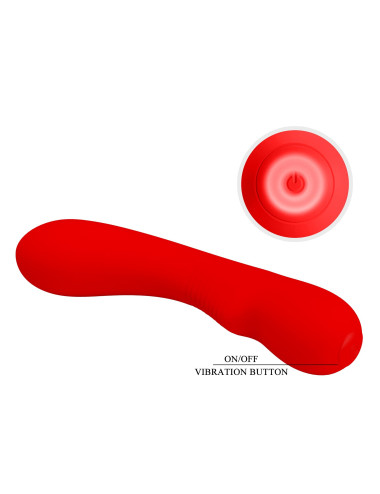 PRETTY LOVE - Matt  Red 12 vibration functions Memory function