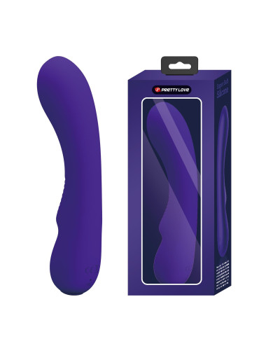 PRETTY LOVE Matt Purple – Wibrator Punktu G, 12 funkcji, pamięć ustawień, ładowalny