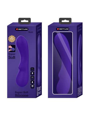 PRETTY LOVE - Matt Purple 12 vibration functions Memory function