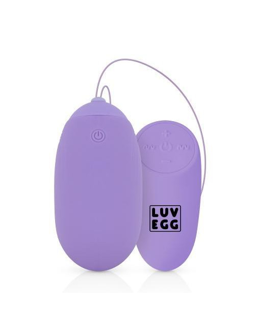 Luv Egg XL Purple - Wibrujące Jajko Erotyczne - Zabawki Dla Dorosłych
