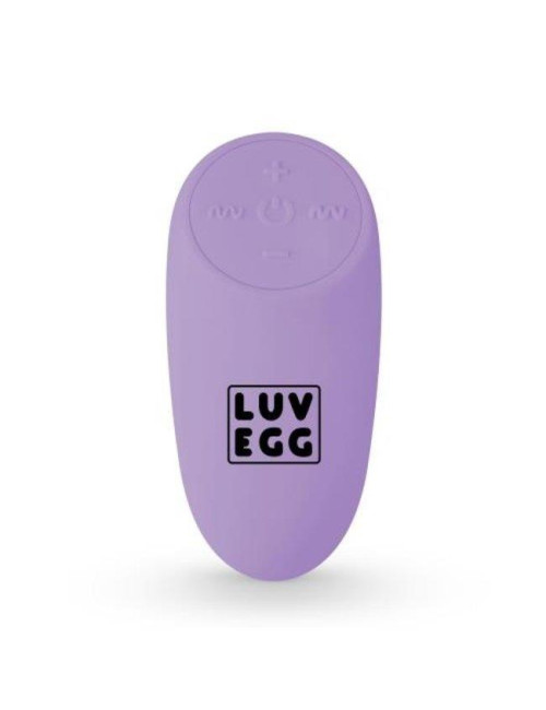 Luv Egg XL Purple - Wibrujące Jajko Erotyczne - Zabawki Dla Dorosłych