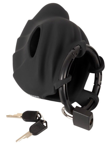 Black velvets Cock & Ball cage