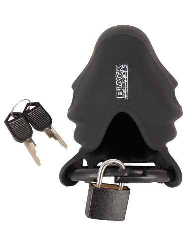 Black velvets Cock & Ball cage