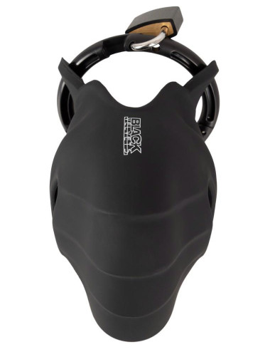 Black velvets Cock & Ball cage
