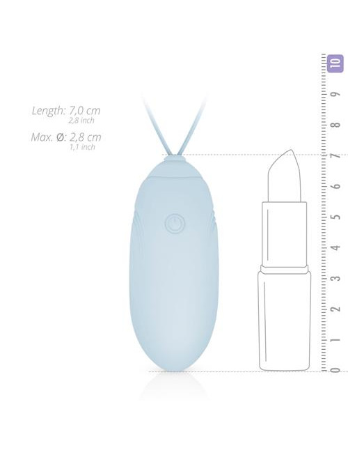 Luv Egg LUV EGG Blue – Bezprzewodowe Jajko Wibrujące dla Par