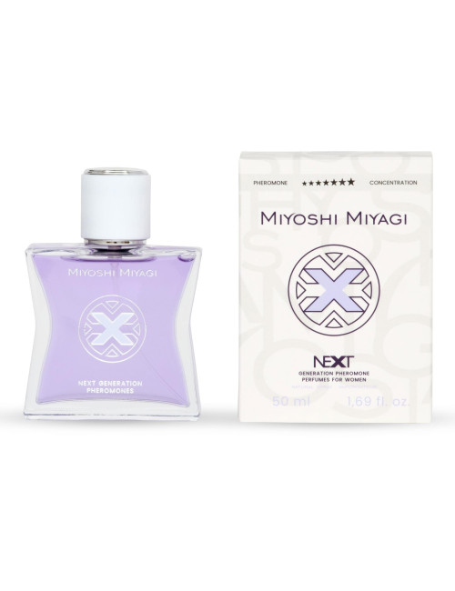Miyoshi Miyagi NEXT X - Perfumy z feromonami dla kobiet, afrodyzjaki 50 ml