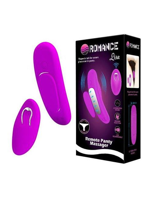 Pretty Love Romance Lisa USB - Wibrator Panty Vibe, 12 Funkcji