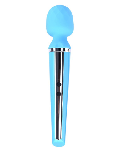Stymulator Massager Genius USB Blue Wibrator Masażer 10 Trybów 3 Prędkości Silikon ABS