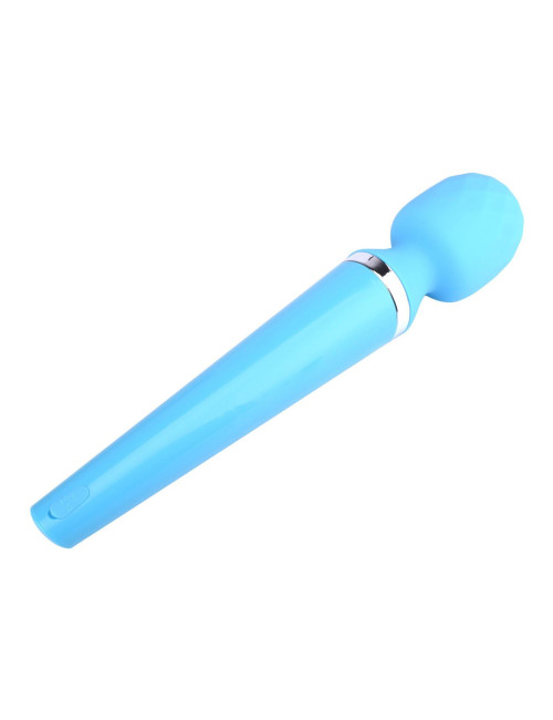 Stymulator Massager Genius USB Blue Wibrator Masażer 10 Trybów 3 Prędkości Silikon ABS