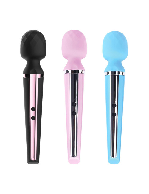 Stymulator Massager Genius USB Blue Wibrator Masażer 10 Trybów 3 Prędkości Silikon ABS