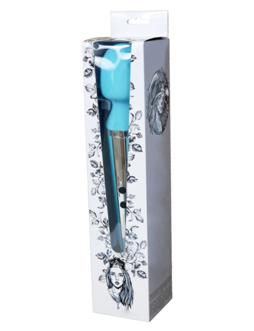Stymulator Massager Genius USB Blue Wibrator Masażer 10 Trybów 3 Prędkości Silikon ABS