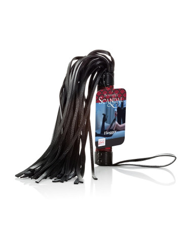 Scandal Flogger With Tag Black